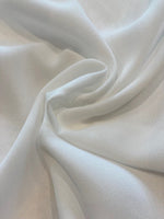 Ivory Textured & Fluid sateen Woven Stretch, Recycled Polyester