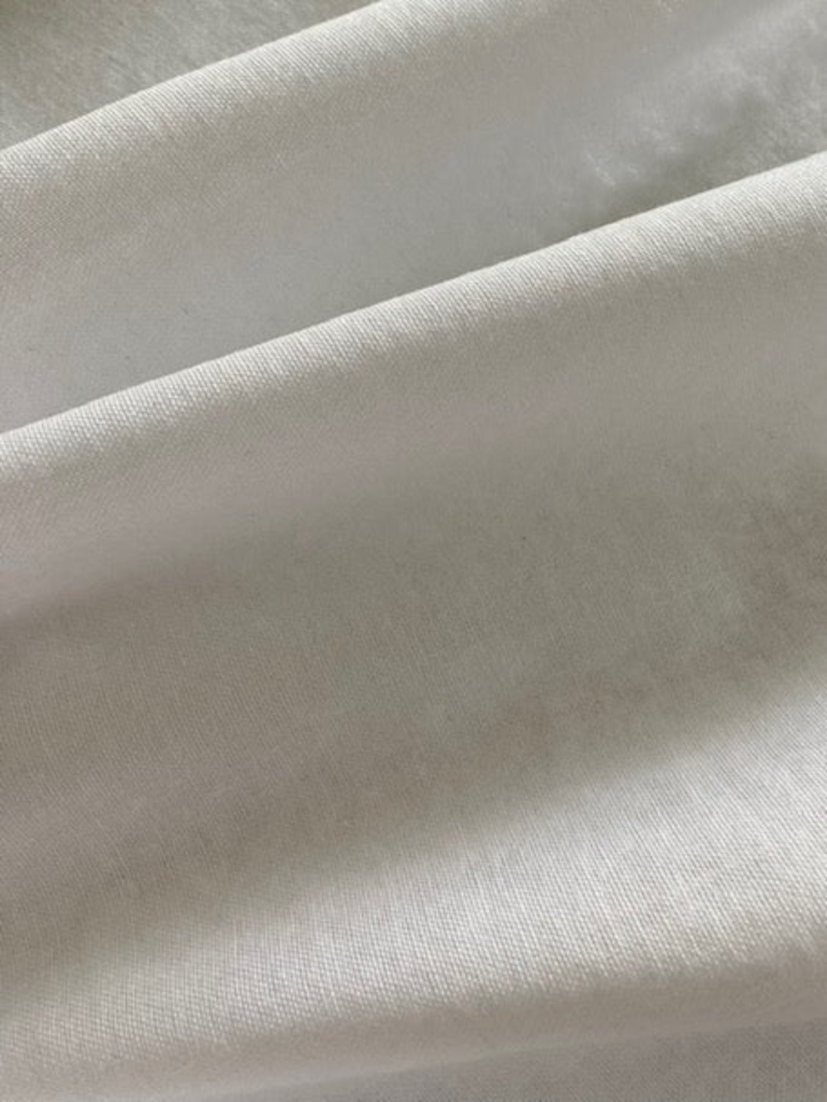 White Mid Weight Cotton Fusible