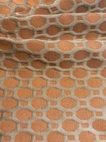 Burnt Orange Honeycomb Furnishing