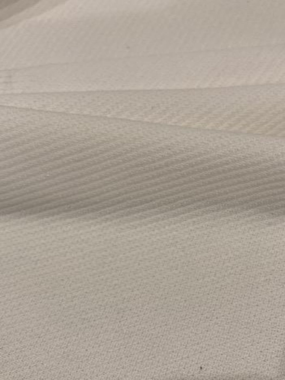 Ivory Diagonal Weave Effect Dress Weight