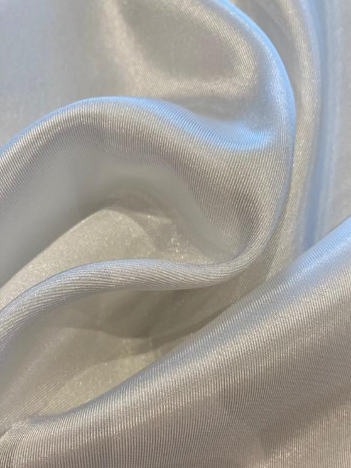 Ivory Shiny Twill