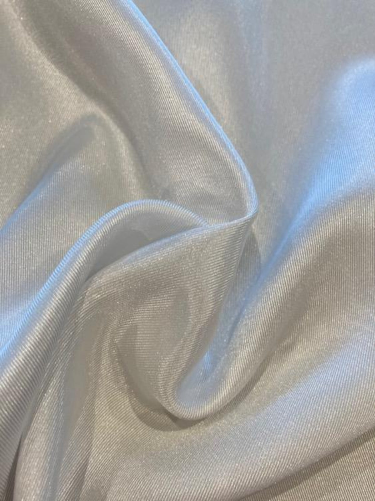 Ivory Shiny Twill
