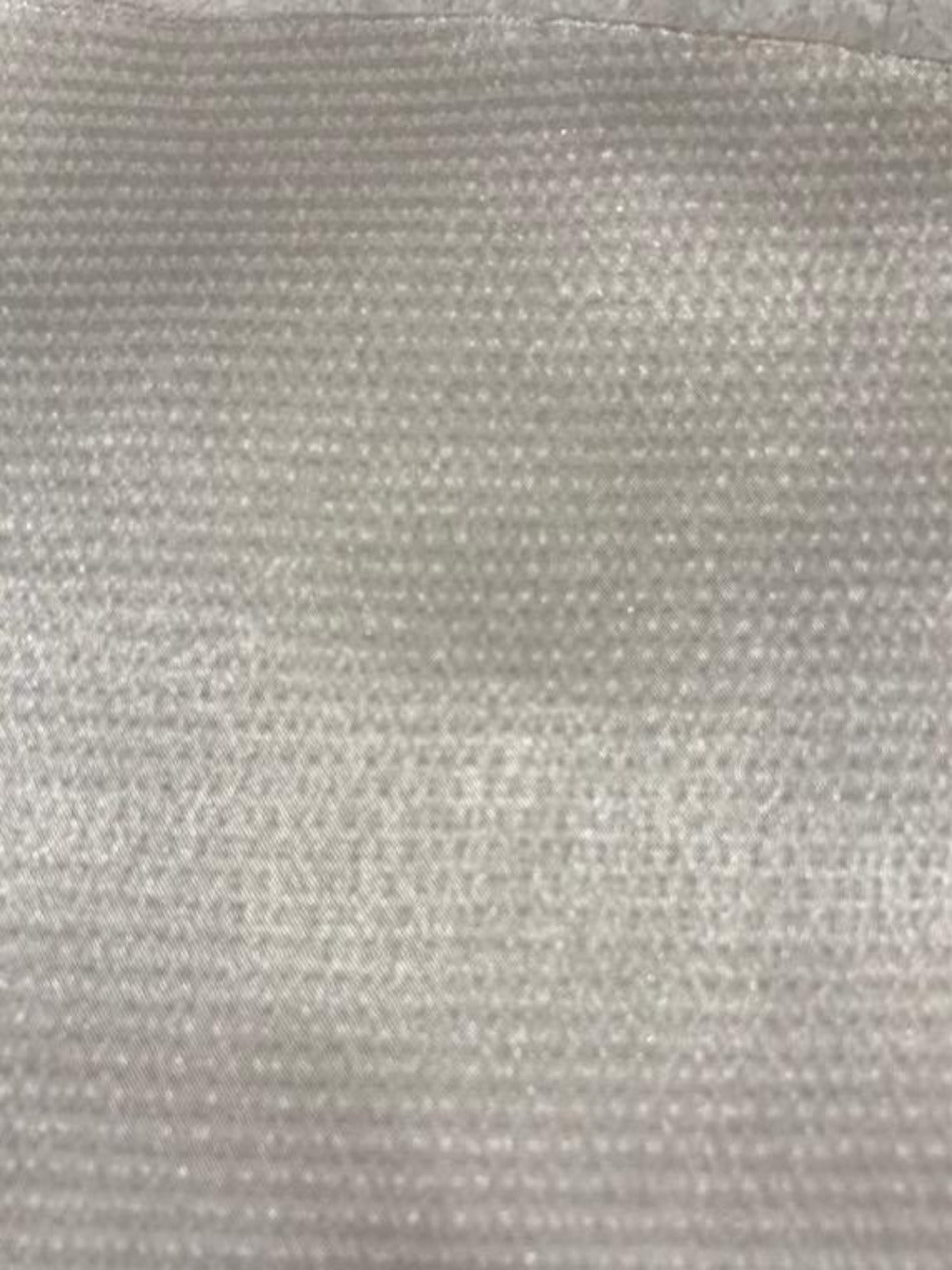 Ivory Woven Textured Stripe with Shiny Reverse