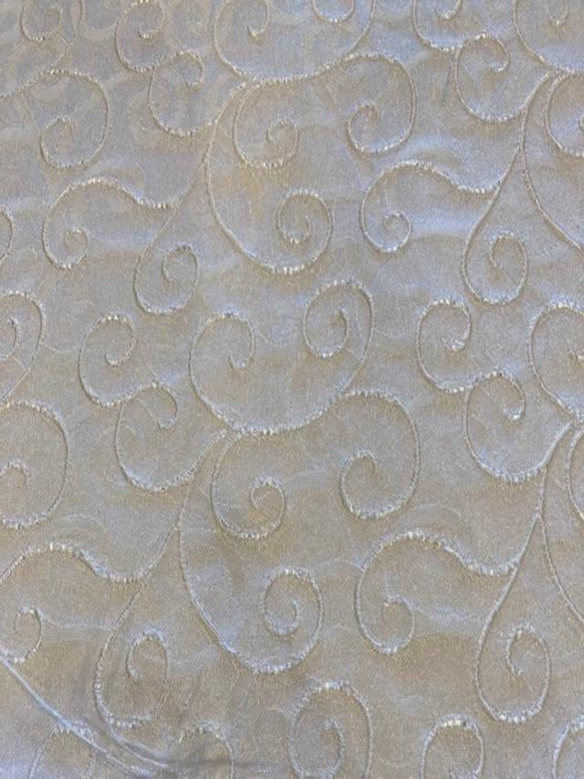 Ivory Swirl Jacquard