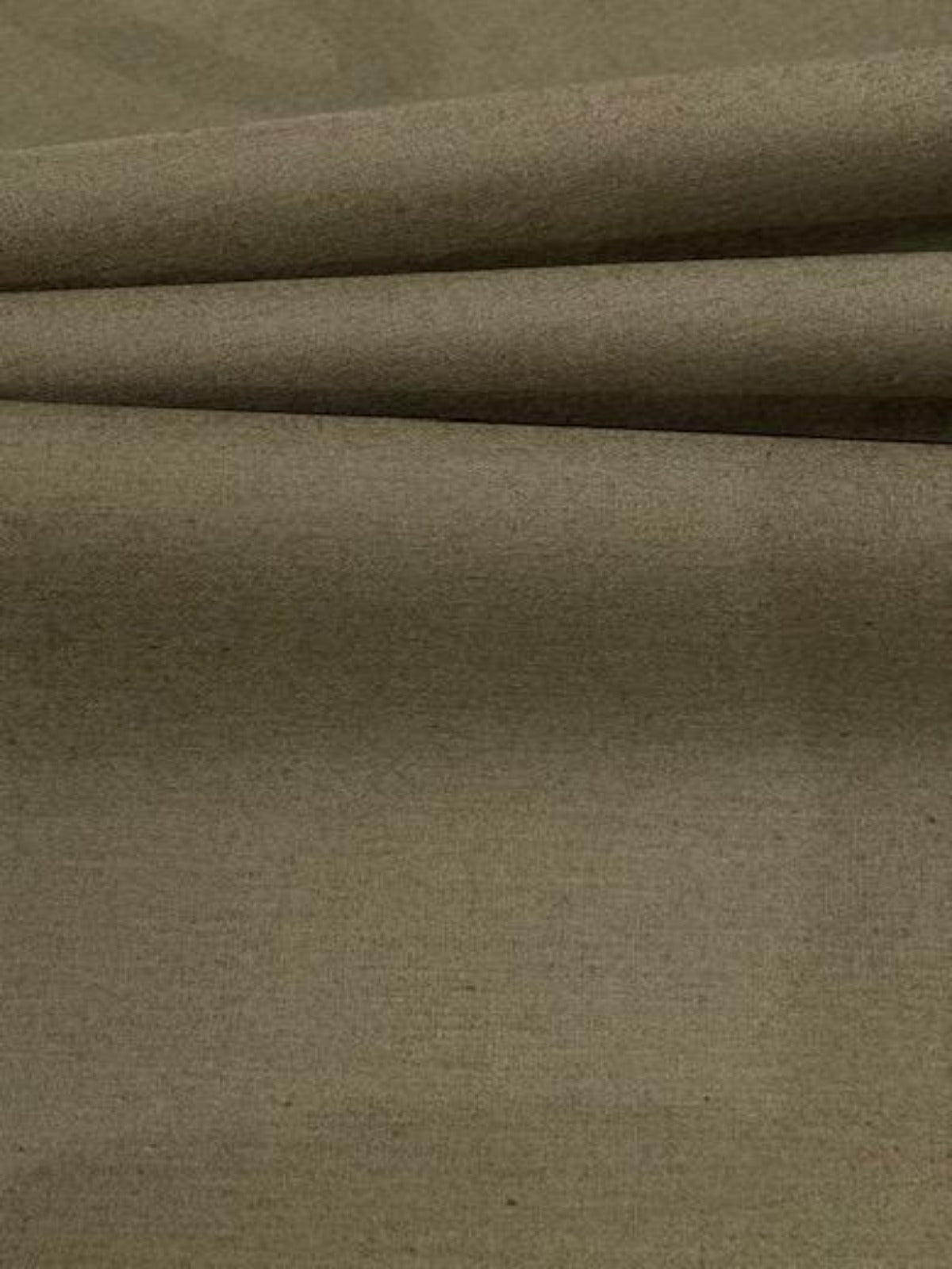 Khaki Cotton Poplin