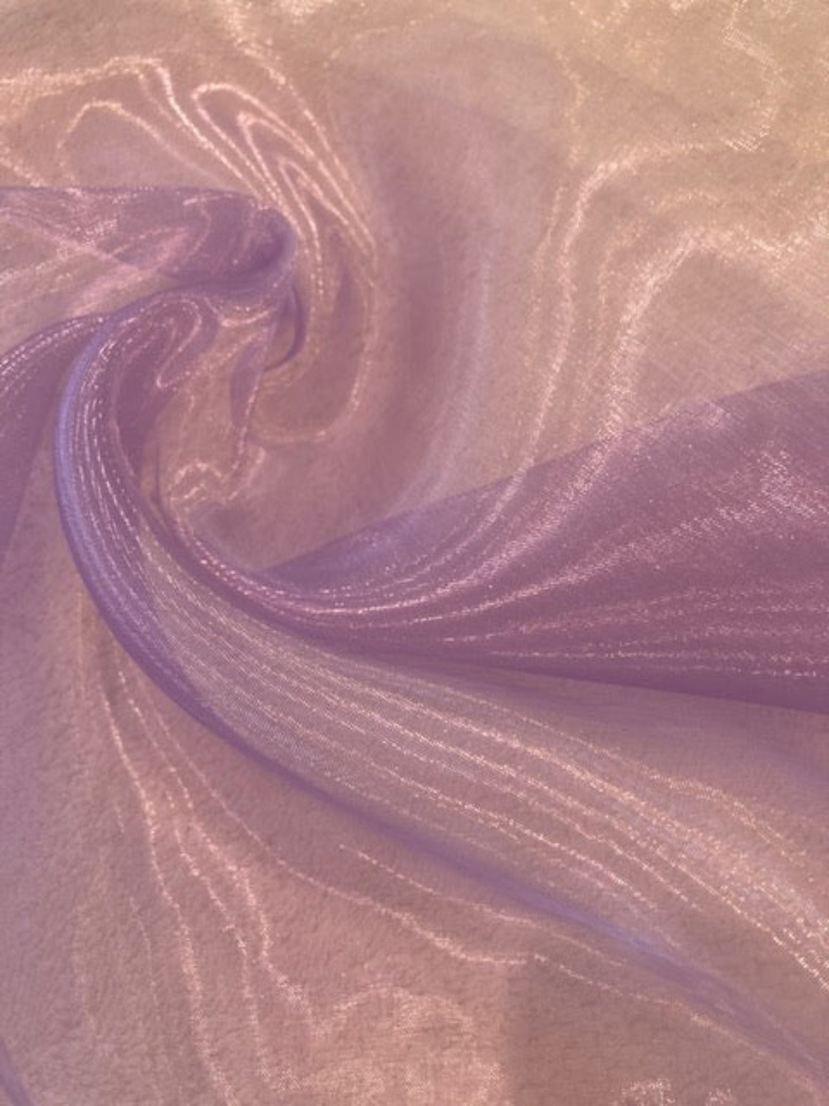 Lavender High Shine Organza