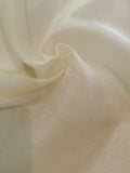 Lemon Silk Organza