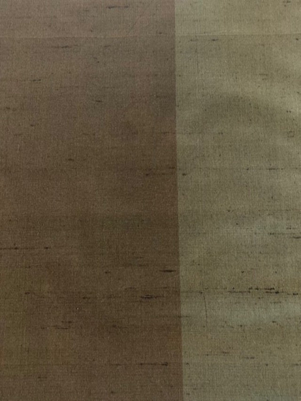 Black / Olive/ Green Broad Stripe on Silk Dupion