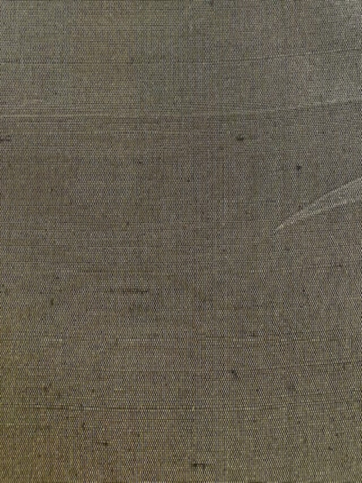 Black / Olive/ Green Broad Stripe on Silk Dupion