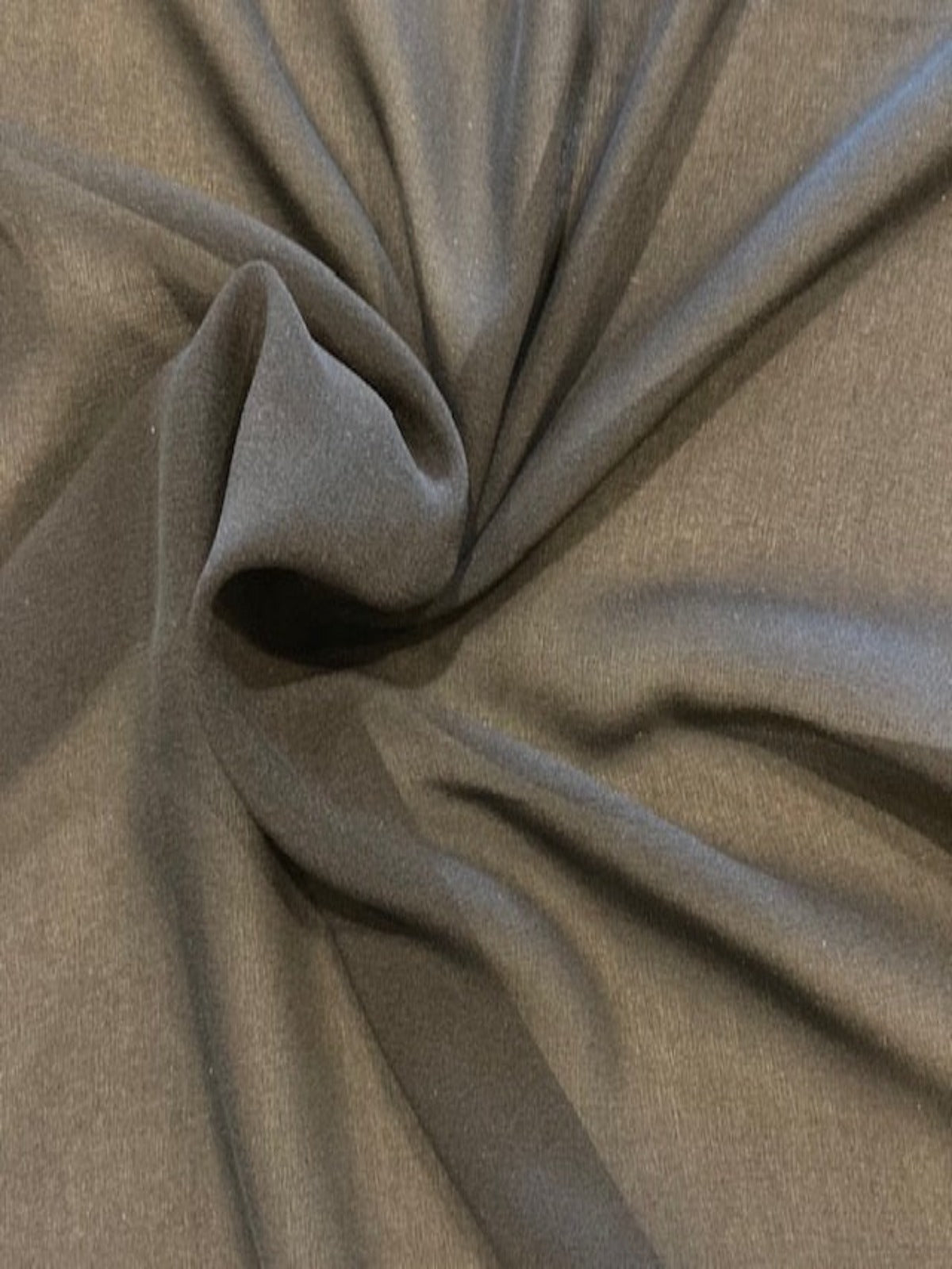 Midnight Blue Silk Crepe De Chine