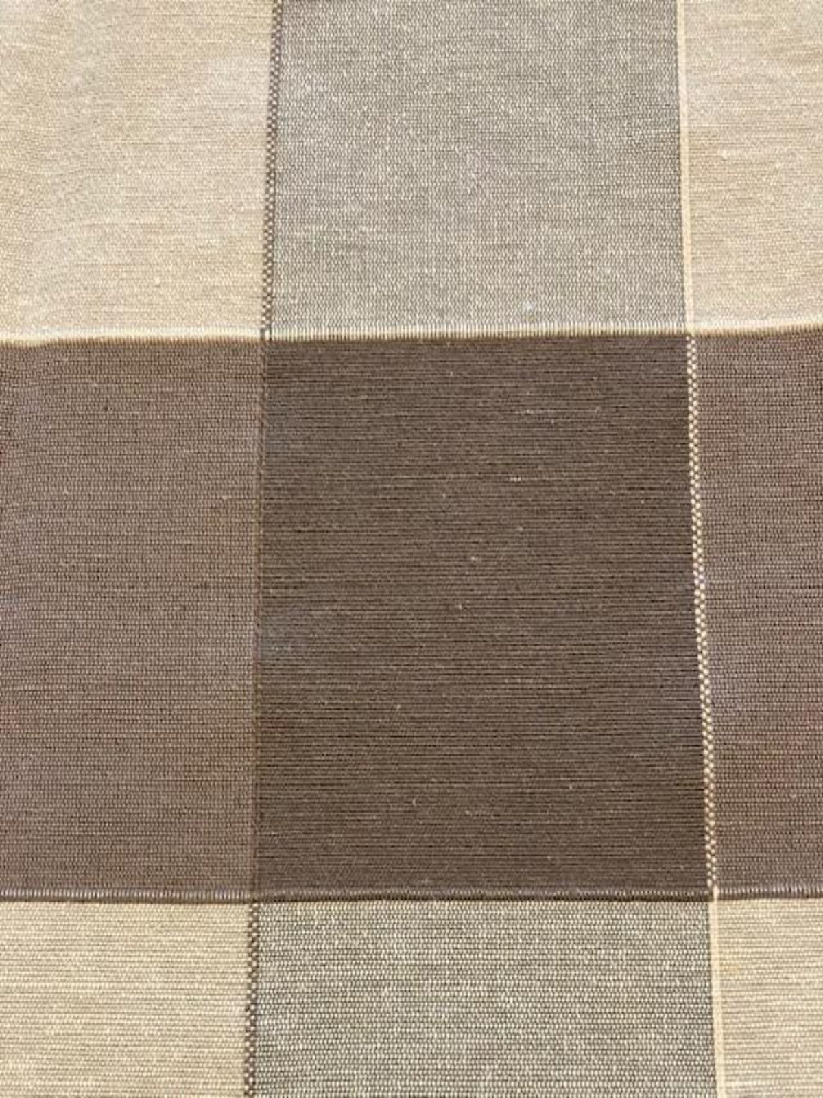 Mink / Sage Stitched Check