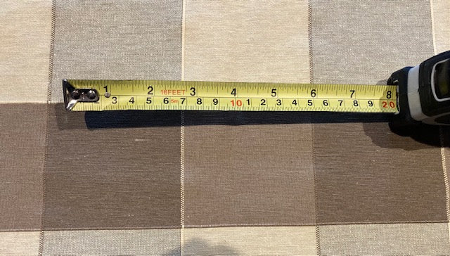 Mink / Sage Stitched Check