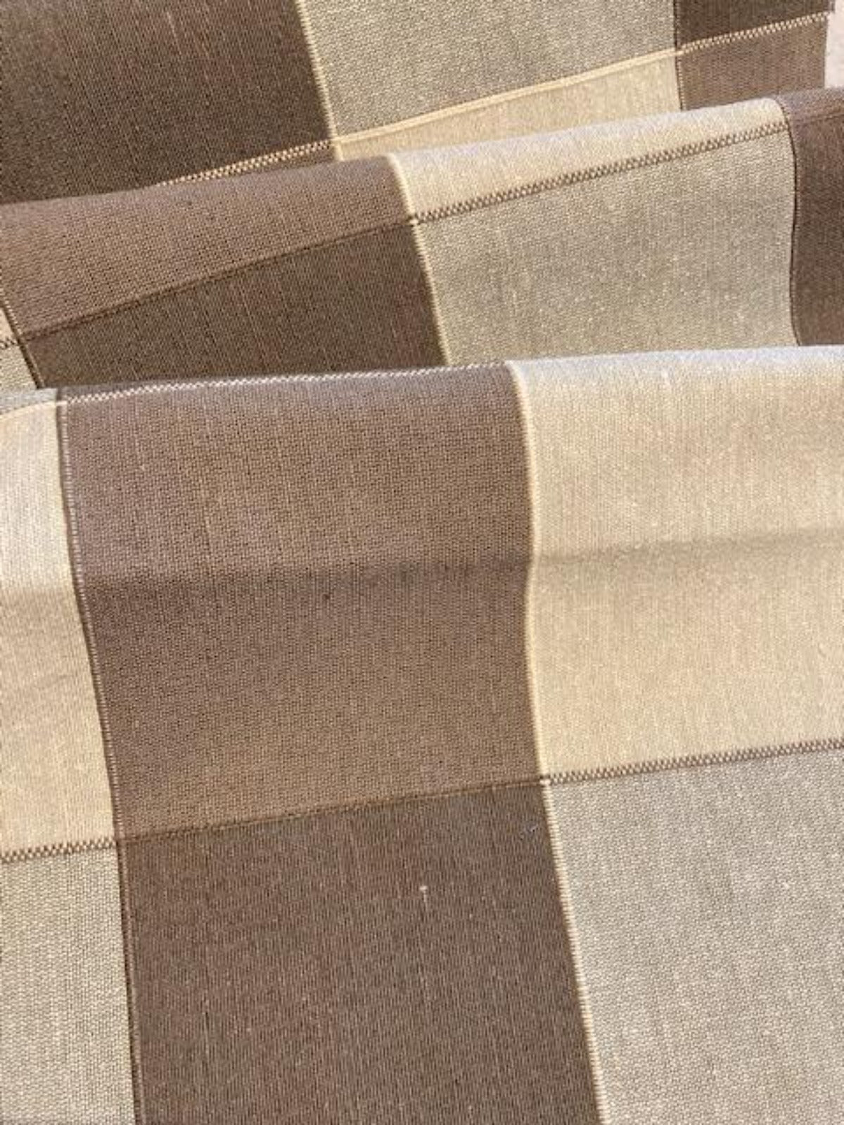 Mink / Sage Stitched Check