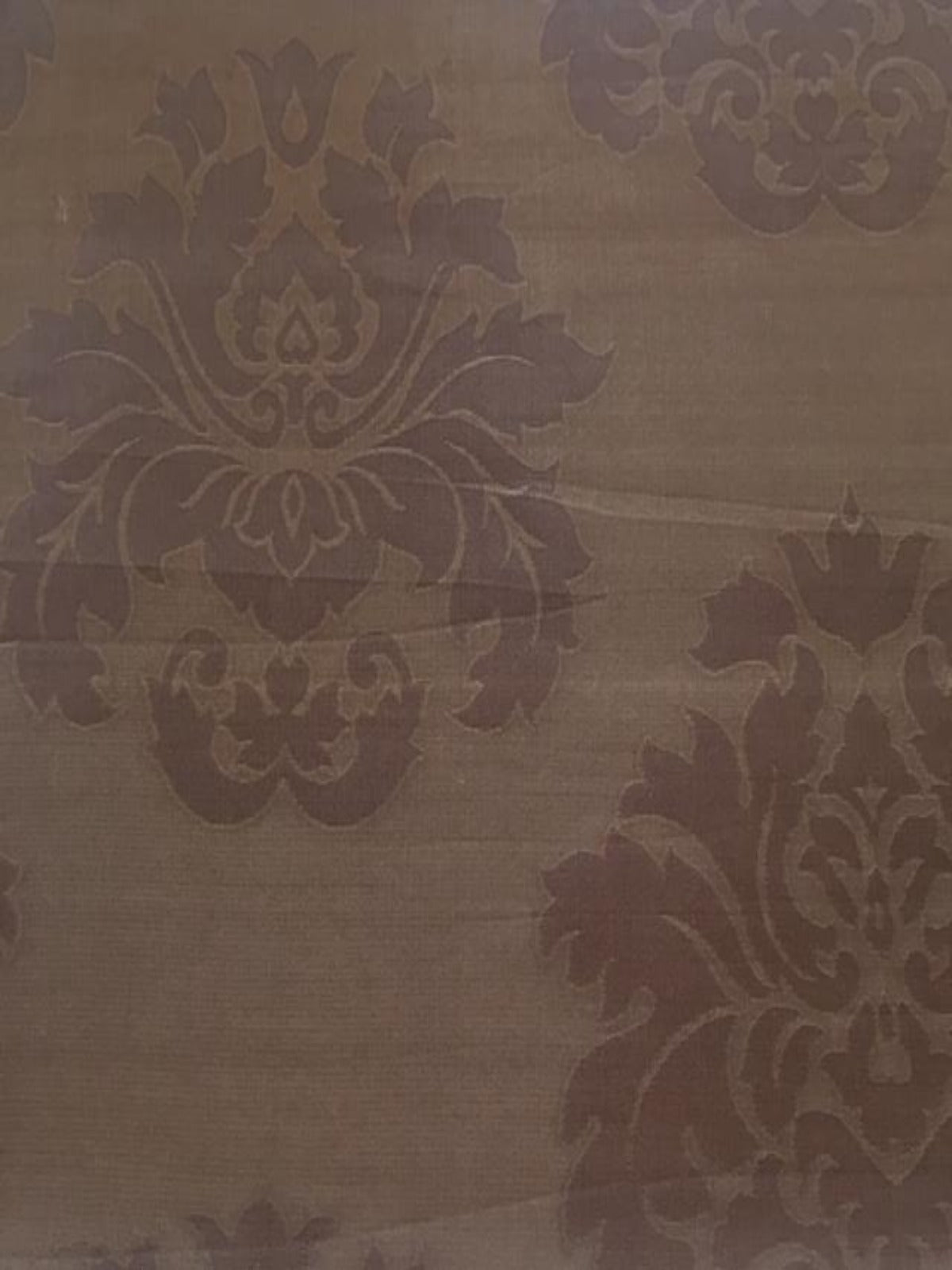 Mink Irrdescent Jacquard on Silk Organza