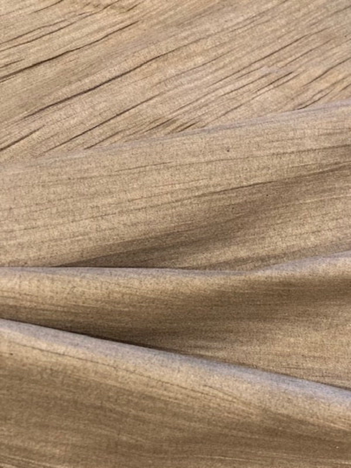 Crushed Mink One Sided Suede Lightweight