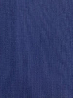 French Navy Crinkle Woven with some stretch - Blouse Weight