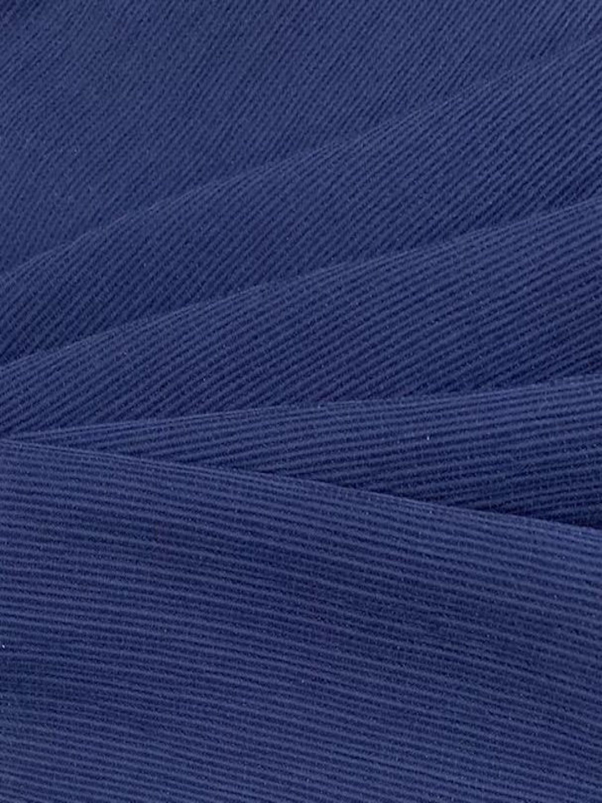 French Navy Crinkle Woven with some stretch - Blouse Weight