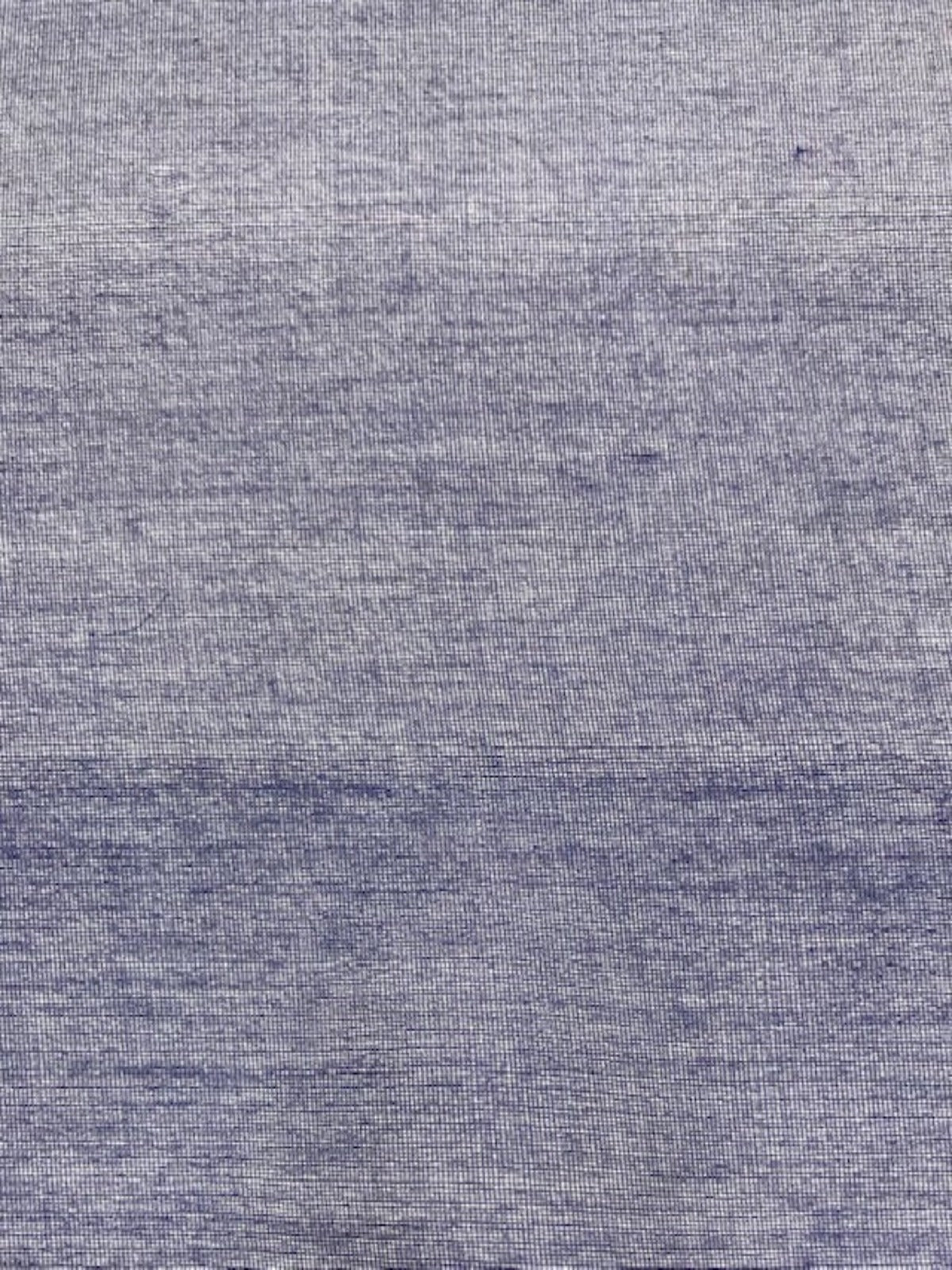 French Navy Silk Organza