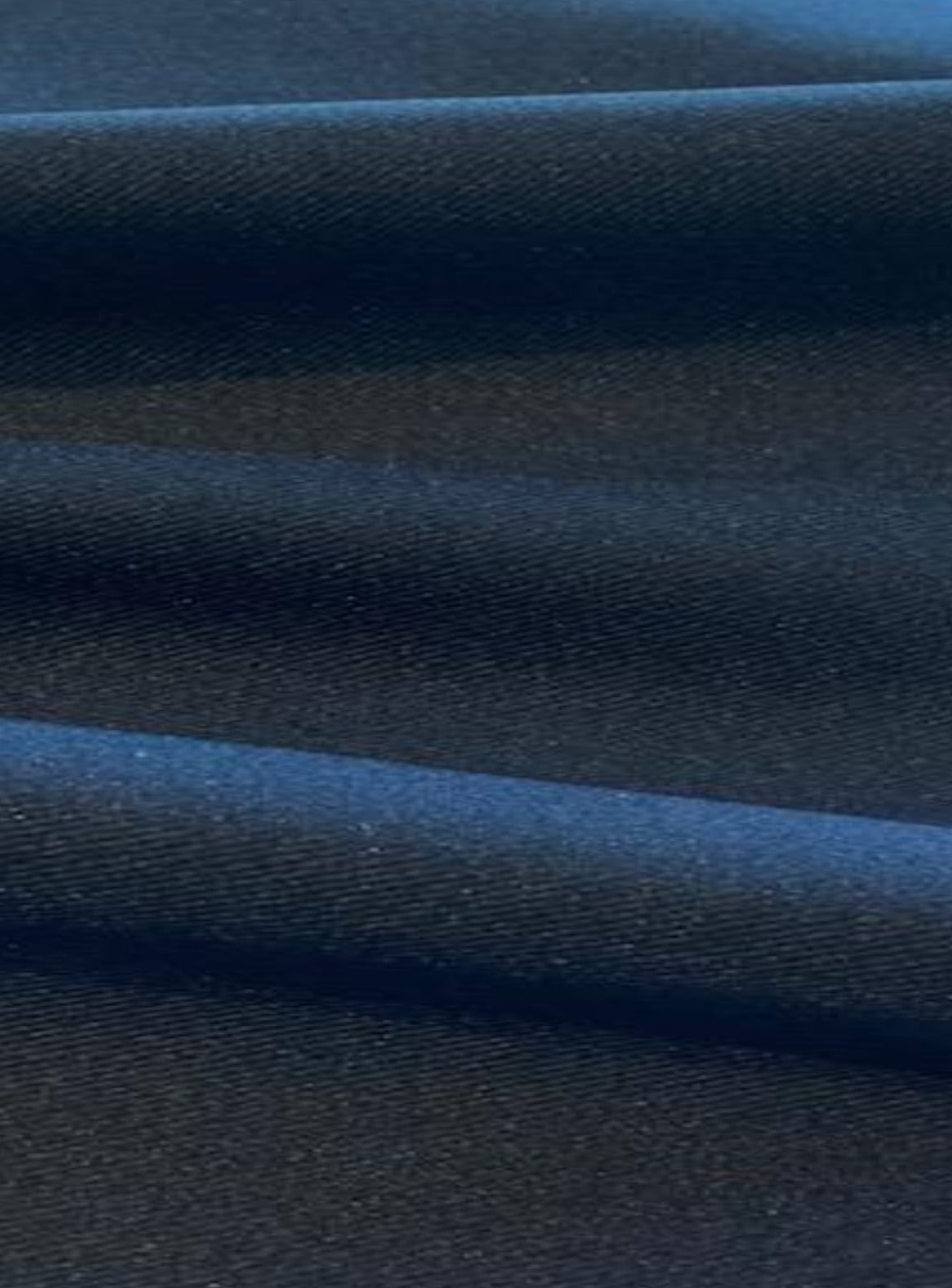 Navy Twill with Mechanical Stretch RECYCLED Polyester