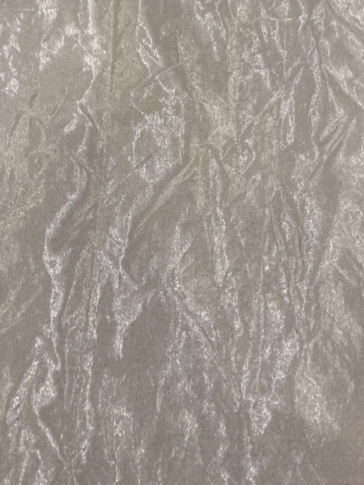 Nude Blush Crinkle Shimmer Stiff Organza