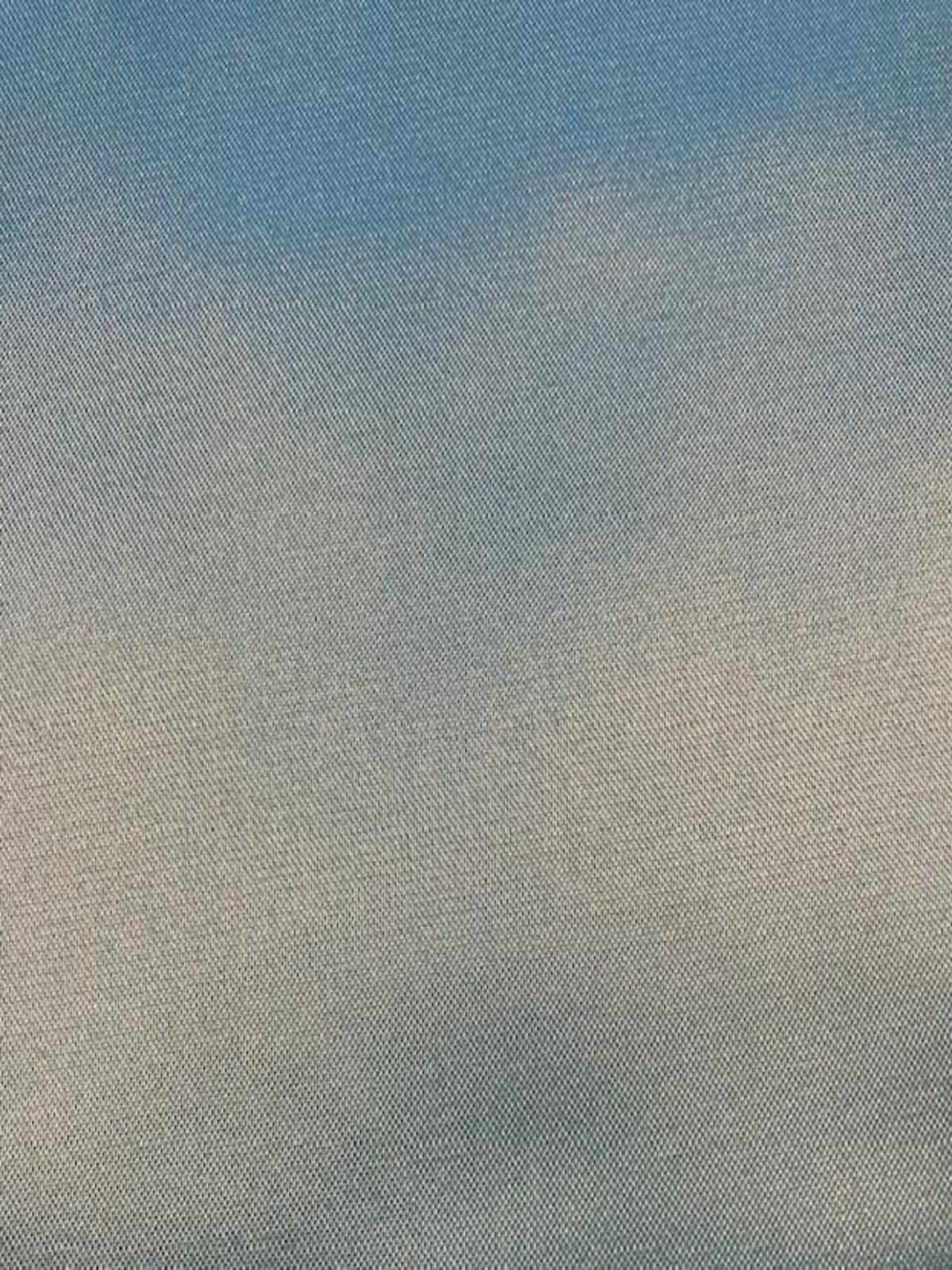 Peacock Blue Acetate Satin