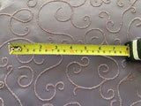 Purple Mauve Satin backed Faille with Glitter Embellishment