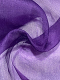 Cadburys Purple Silk Organza