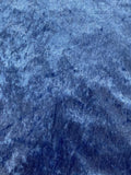 Royal Blue Crushed Stretch Velvet