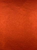 Tomato Red Silk Satin with Peach Cotton Backing