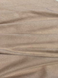 Sand Double Sided Suede with Stretch