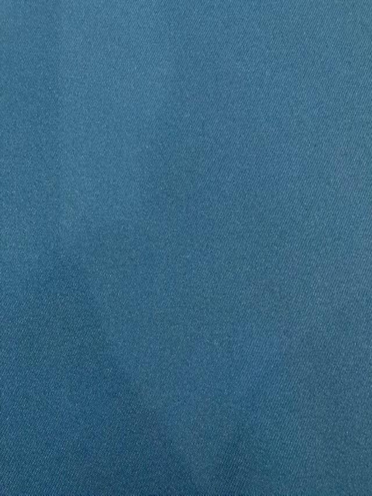 Teal Twill with Mechanical Stretch RECYCLED Polyester