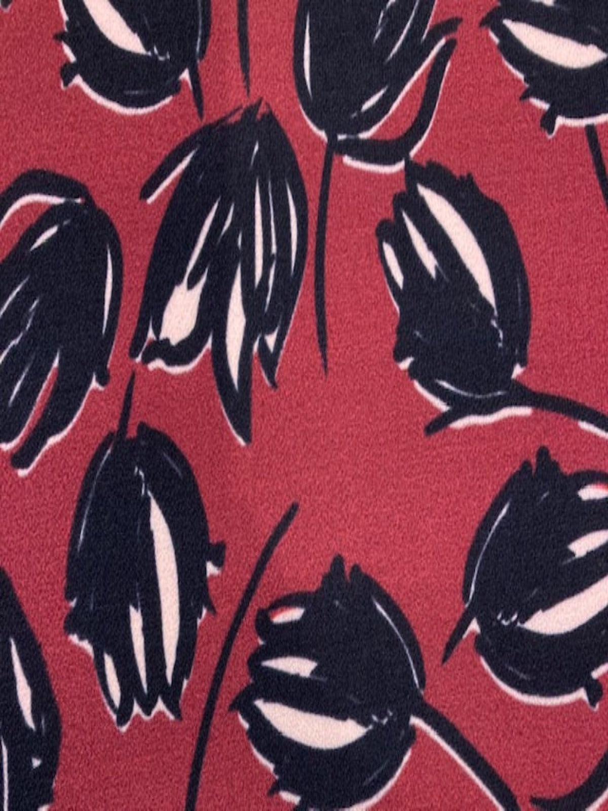 Tulips on Wine Crepe