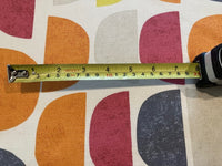 Tutti Fruiti Coloured Half Circles Cotton Furnishing