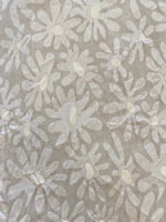 White Daisy Self Coloured Burnout