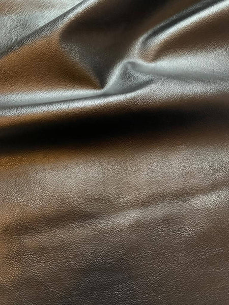 Black Faux Leather - Deadstock fabric on AmoThreads